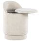 Lumisource Marla Upholstered Vanity Stool in Cream, , large