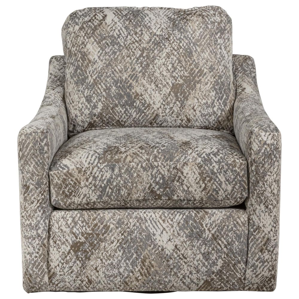 Creature Comforts Prato Swivel Accent Chair in Kilimanjaro Oyster, , large