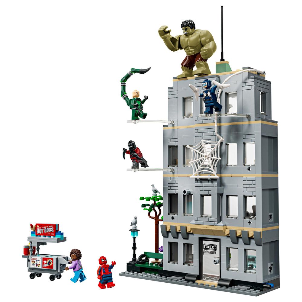 LEGO Spider-Man and Hulk Epic Clash Building Set, , large