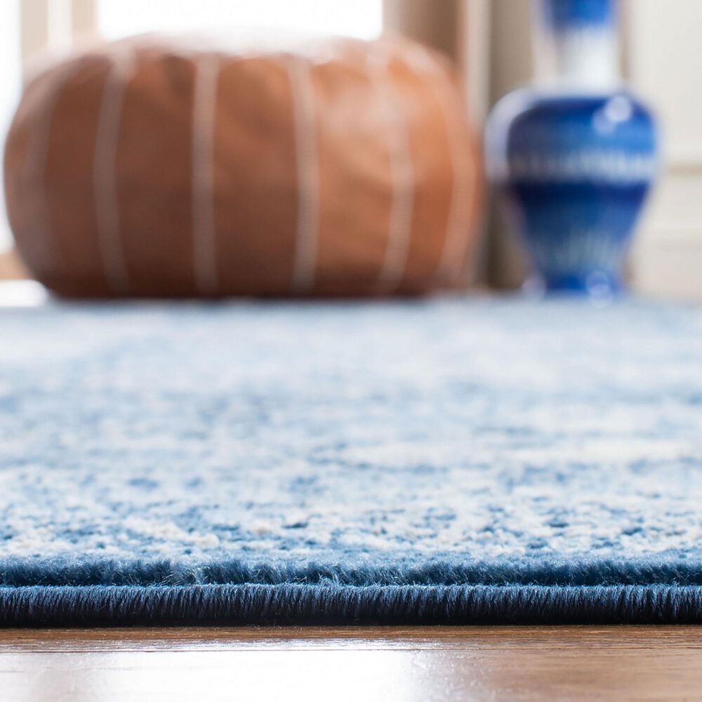 Safavieh Martha Stewart 10&#39; x 13&#39; Navy and Creme Area Rug, , large