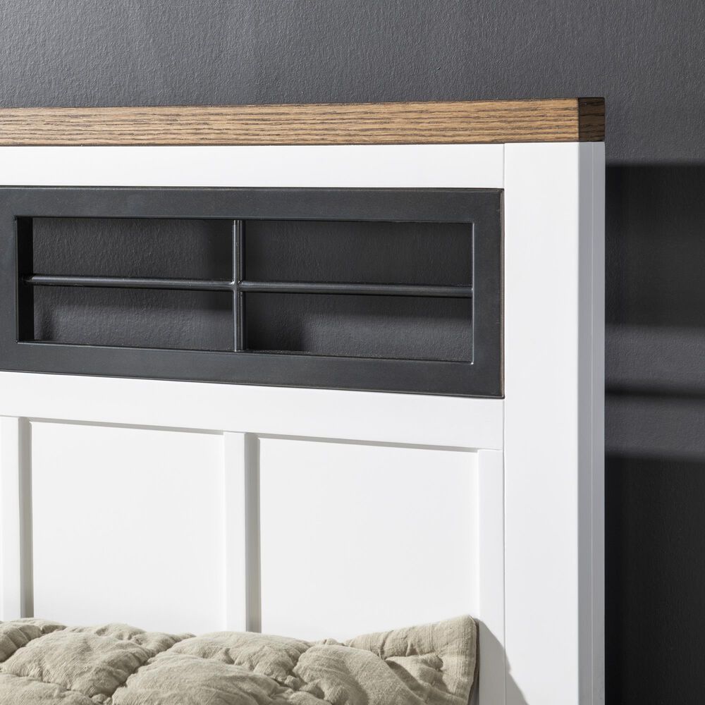 Legacy Classic Dutton 5-Piece Full Storage Bedroom Set in Natural White, Toasted Coconut and Aged Black, , large