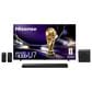 Hisense 100" Class U7 Series ULED Mini-LED 4K - Smart Google TV with 5.1.4 Channel Soundbar System in Black, , large