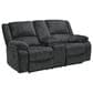 Ashley Draycoll 3-Piece Manual Reclining Living Room Set in Slate, , large