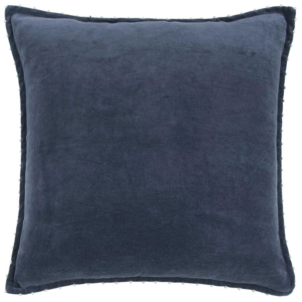 Rizzy Home 22" x 22" Pillow Cover in Indigo, , large