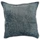 Chanasaya 20" Square Textured Shimmer Throw Pillow in Blue, , large