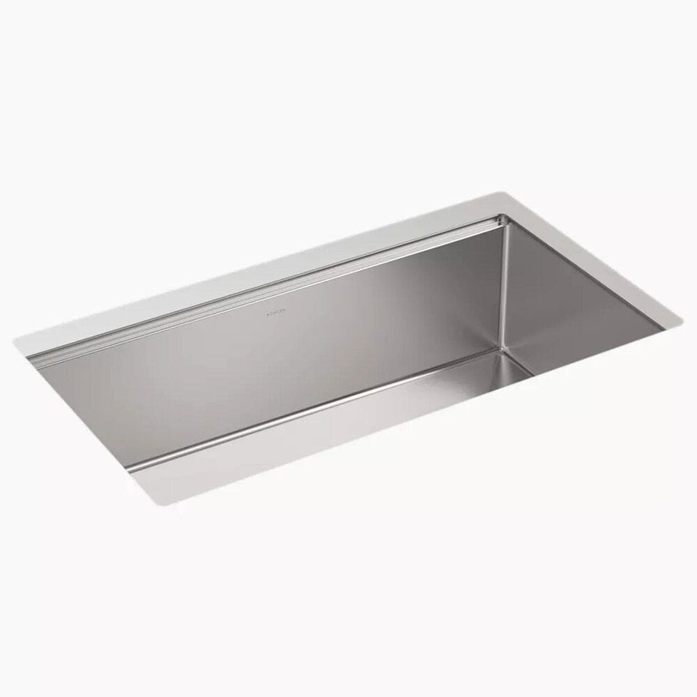 Kohler Strive 32&quot; Undermount Single-Bowl Kitchen Sink in Stainless Steel, , large