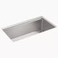 Kohler Strive 32" Undermount Single-Bowl Kitchen Sink in Stainless Steel, , large