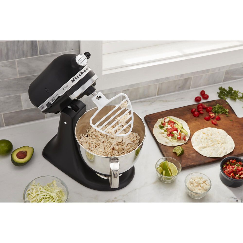 KitchenAid Pastry Beater for Tilt Head Stand Mixers in White