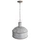 Golden Lighting Tinsmith 1-Light Mini Pendant in Aged Galvanized, , large