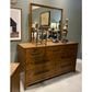 Riverside Furniture Calhoun Dresser Mirror in Whiskey Oak, , large