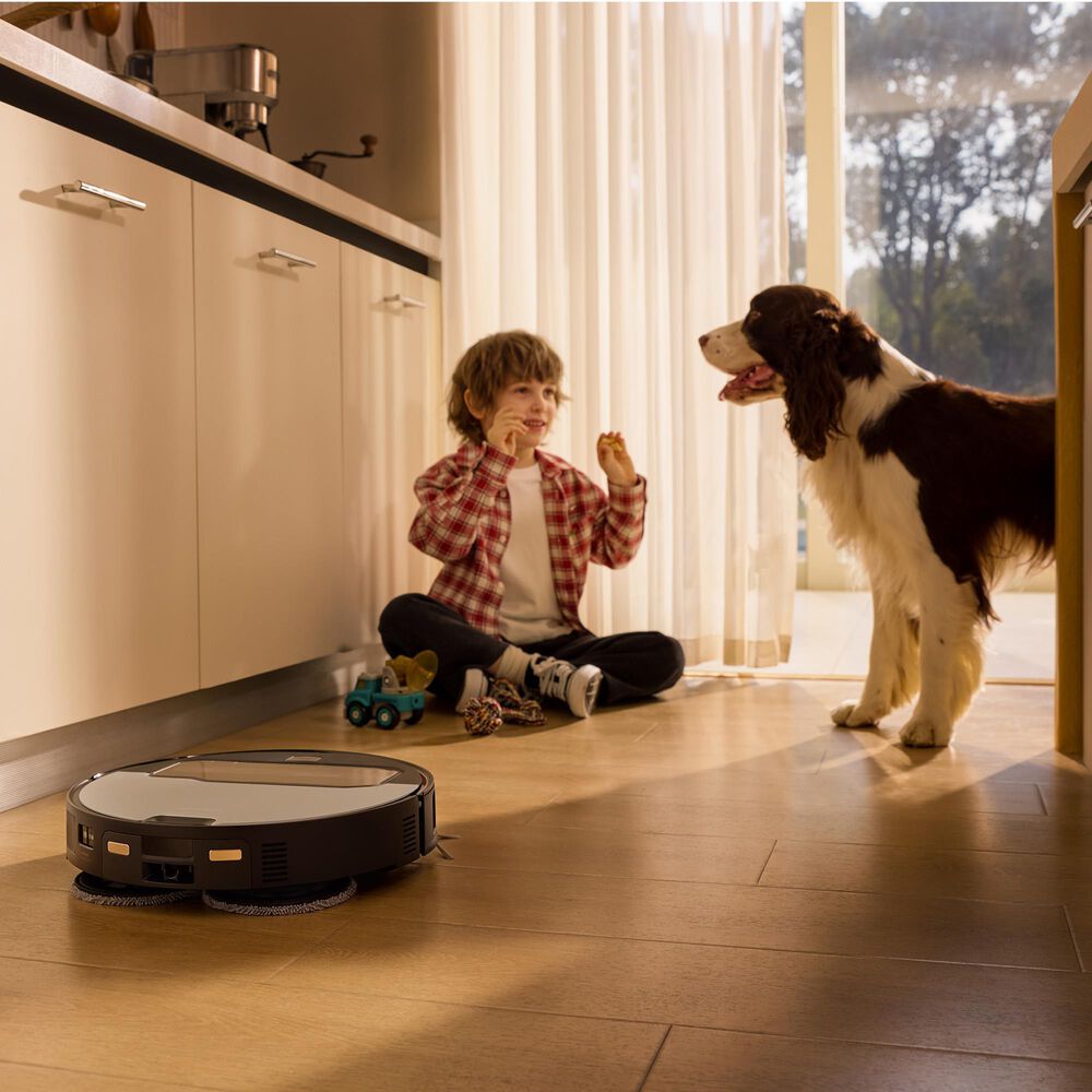 Roborock Saros Z70 Robot Vacuum and Mop with OmniGrip Mechanical Arm in Silver, , large