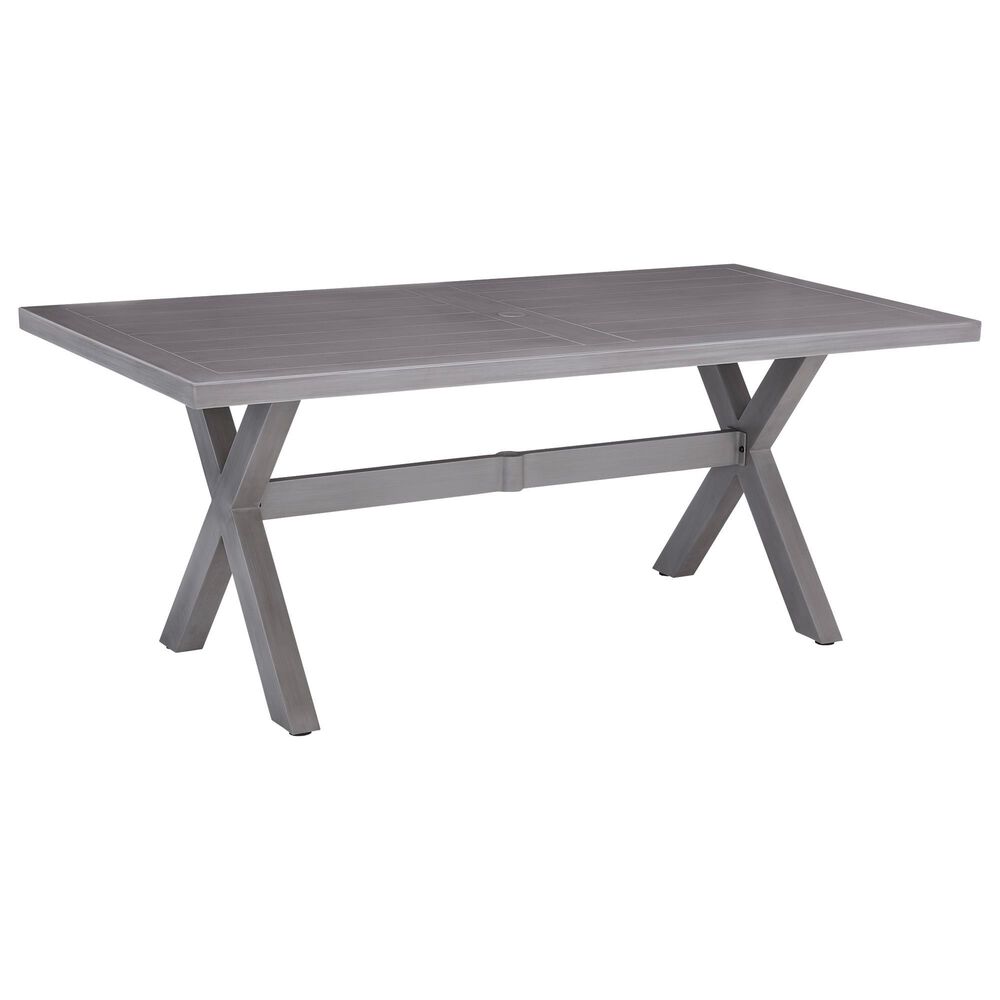 Ashley Half Moon Beach Dining Table in Gray, , large