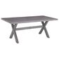 Ashley Half Moon Beach Dining Table in Gray, , large
