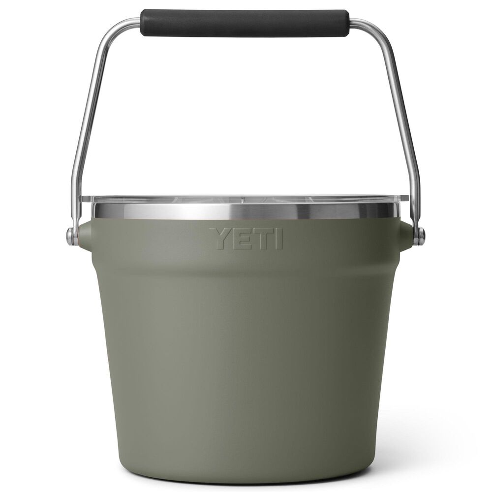 YETI Rambler Beverage Bucket in Pampa Green, , large
