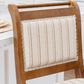 Linon Home Decor Emmy 26" Counter Stool with Tan Cushion in Cherry, , large