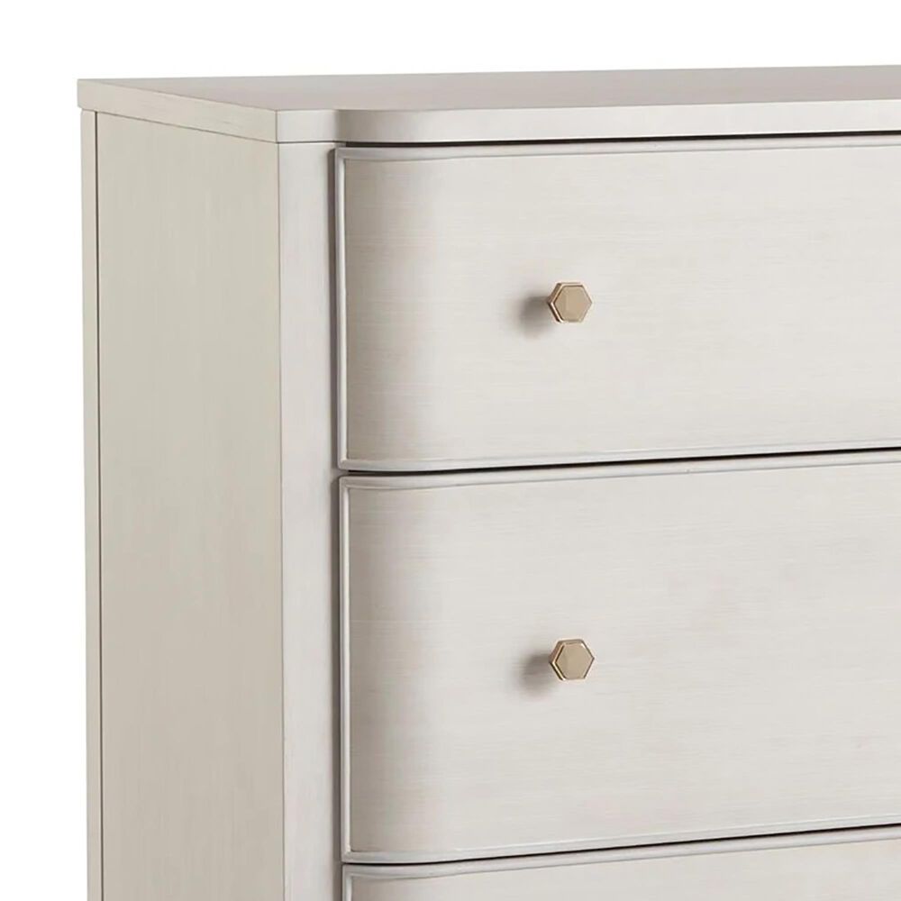 Furniture Worldwide Love Joy Bliss Chelsea 6 Drawer Dresser in Alabaster, , large