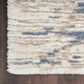 Nourison Dreamy Shag 9" x 12" Light Blue and Grey Area Rug, , large