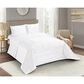 Duke Imports Virah Bella Micromink 3-Piece Full/Queen Quilt Set in Diamond White Weave, , large