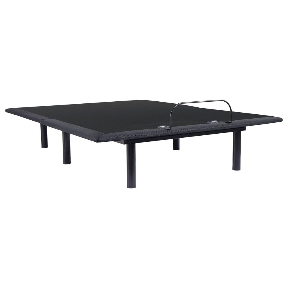 Ashley King Adjustable Head Base in Charcoal Gray, , large