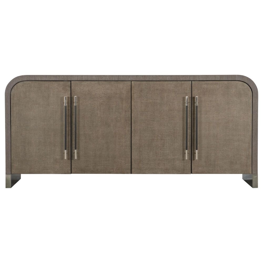 Hooker Furniture Modern Mood Buffet in Earthy Brown and Pewter, , large