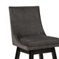 Ashley Tallenger Counter Stool Set of 2 in Dark Gray, , large