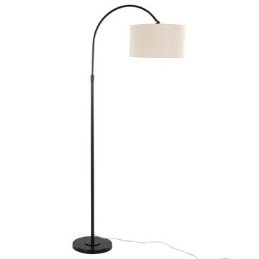 LumiSource April Metal Floor Lamp in Oil Bronze, , large