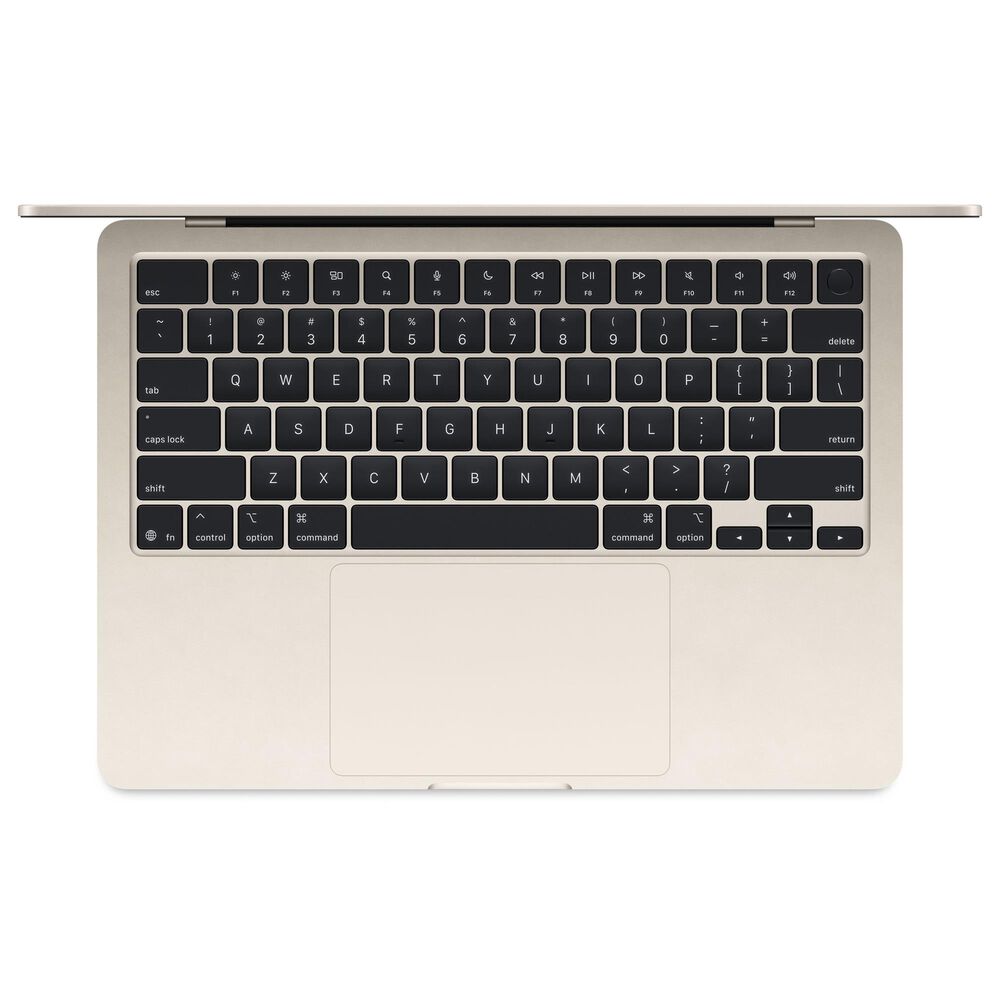 Apple MacBook Air 13-inch Laptop M4 chip - 10 Core CPU - 10 Core GPU - 24GB Memory - 512GB SSD - Starlight &#40;Latest Model&#41;, , large