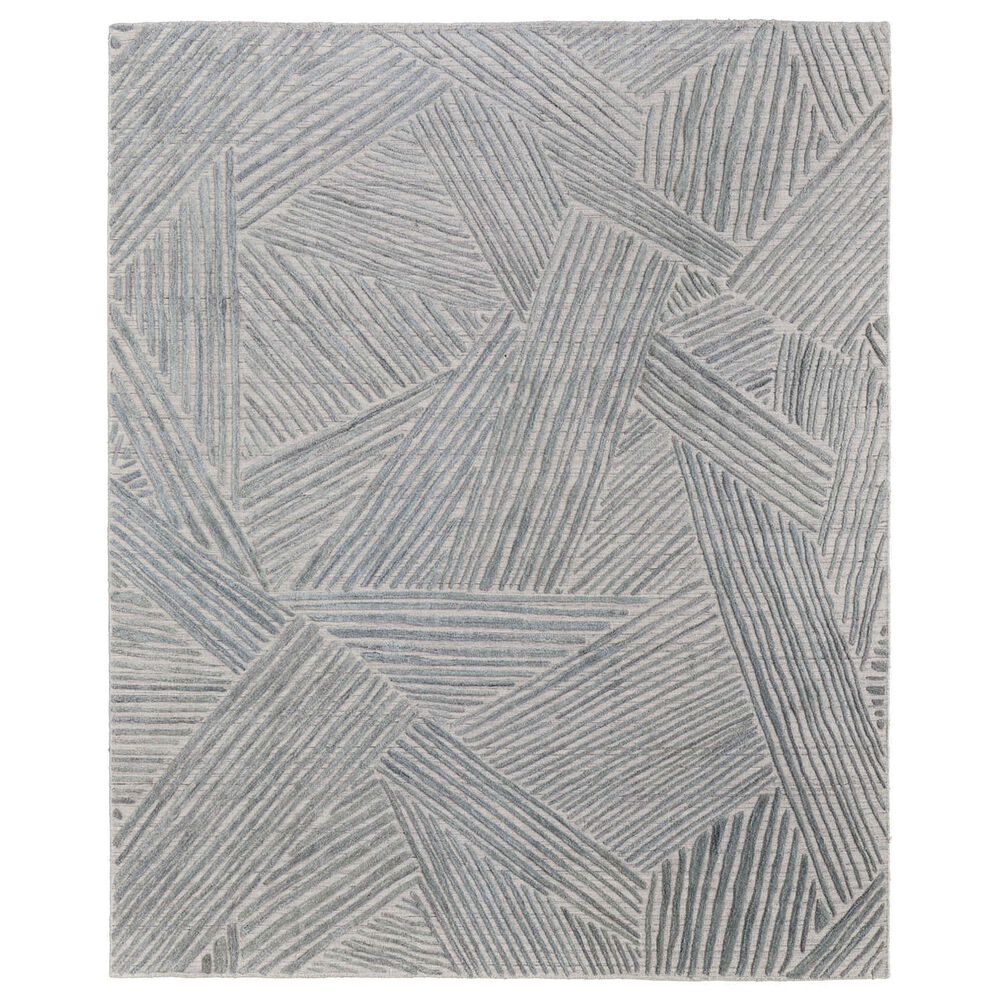 Feizy Elias 8" x 10" Green and Gray Area Rug, , large