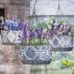 The Gerson Company Nesting Hanging Planters in Gray (Set of 3), , large