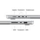 Apple MacBook Pro 16-inch with PROLED XDR display - M5 Max chip - 18-core CPU - 40-core GPU - 48GB - 2TB SSD - Silver (Latest Model) (Pre-Order), , large