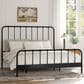 Richlands Furniture Javi King Slat Platform Metal Bed in Black, , large