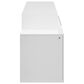 Modern Market Kira 87" TV Stand with Fireplace and Bluetooth Speaker in White, , large