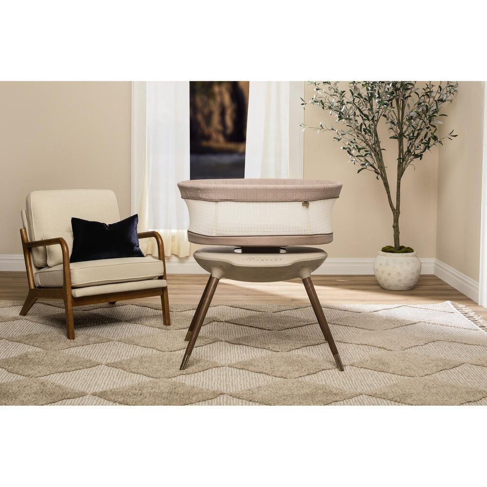 Maxi Cosi Starling Smart Bassinet in Natural Heritage, , large