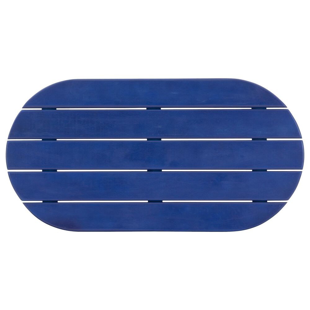 Linon Home Decor Adirondack Coffee Table in Blue, , large