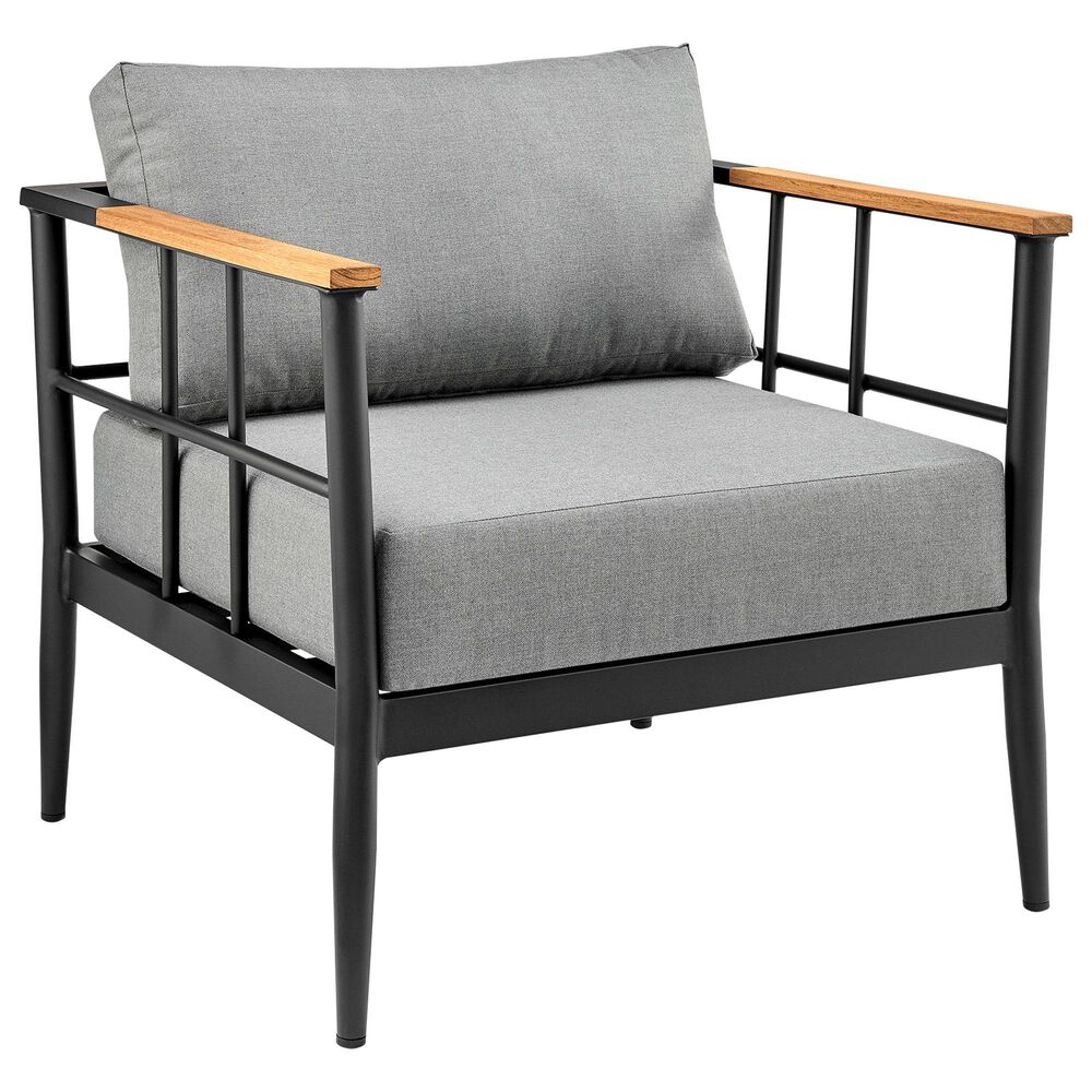 Blue River Shari 4-Piece Patio Conversation Set in Black, , large