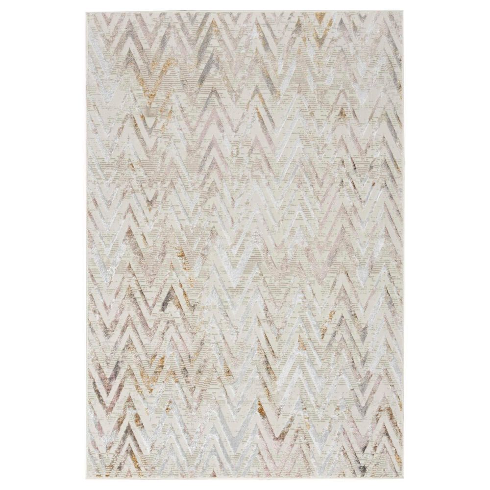 Nourison Glitz 3"11" x 5"11" Multicolor Area Rug, , large