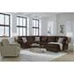 ASHLEY Kimlee 3-Piece Stationary Right Arm Facing Sectional with Chaise in Chocolate, , large