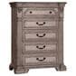 Sasha Lee Delano 5-Drawer Chest in Light Taupe, , large