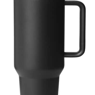YETI Rambler 40 oz Travel Mug with Flip Straw Lid in Black, , large