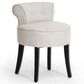 Baxton Studio Millani Lounge Stool in Light Beige, , large