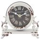 Maple and Jade 7" x 7" Table Clock in Black and White (Set of 2), , large