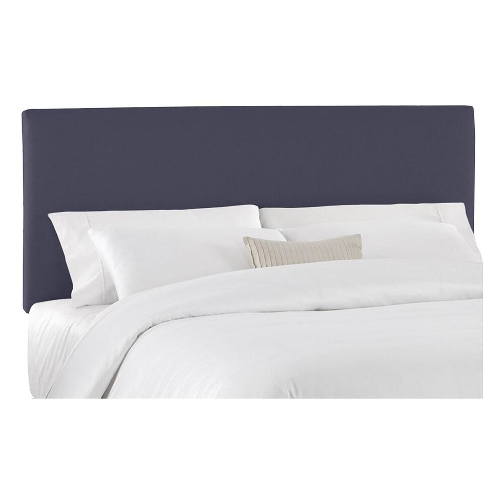 Skyline Furniture Twin Upholstered Headboard in Twill Navy, , large