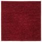 Safavieh August Shag 8"6" Square Burgundy Area Rug, , large
