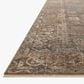 Loloi Heritage 2" x 3" Mocha and Denim Area Rug, , large