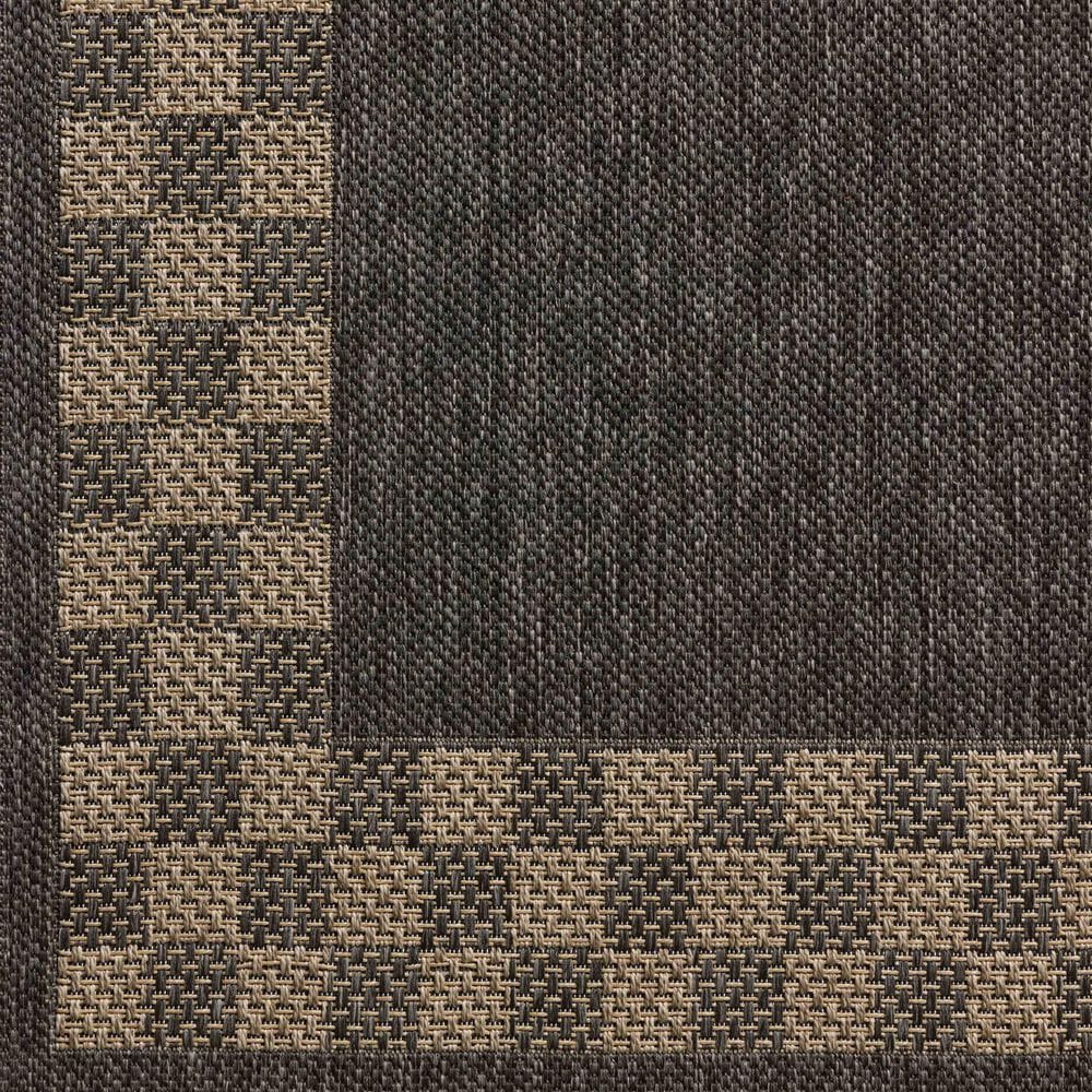 Loloi II Providence 6&#39;3&quot; x 9&#39;2&quot; Charcoal and Natural Indoor/Outdoor Area Rug, , large