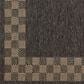 Loloi II Providence 6"3" x 9"2" Charcoal and Natural Indoor/Outdoor Area Rug, , large