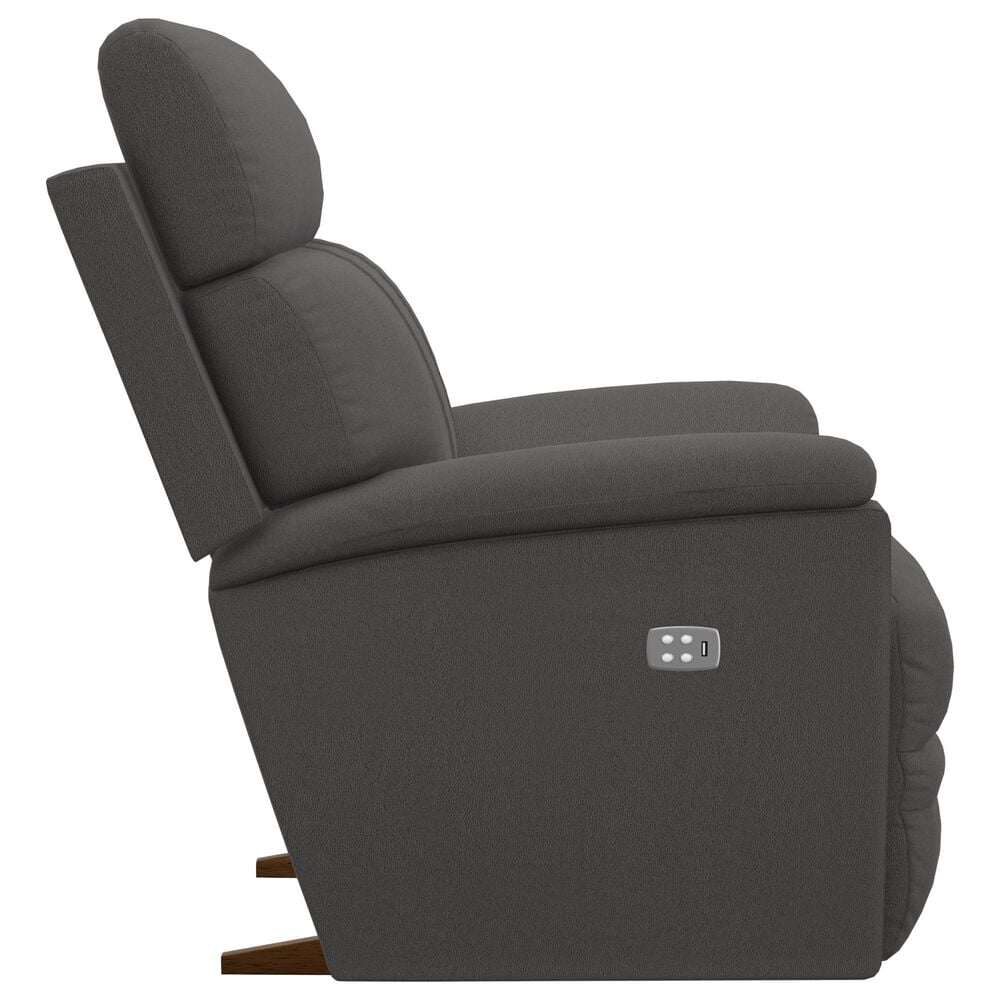 La-Z-Boy Talladega Power Rocking Recliner with Headrest and Lumbar and Wireless Remote in Delray Shitake, , large