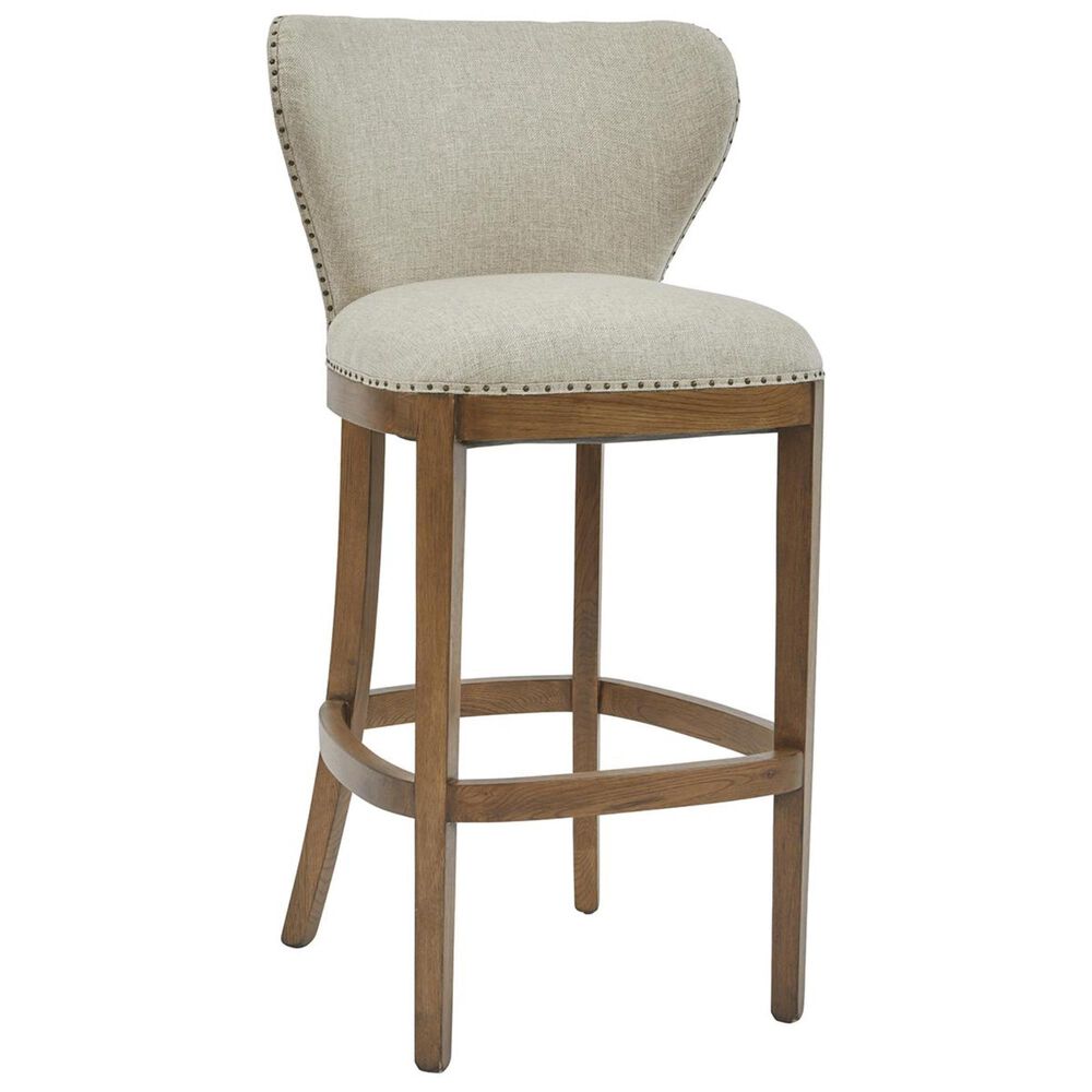 Accentric Approach Modern Authentics Deconstructed Barstool in Beige, , large