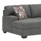 ASHLEY Seyler Lane 3-Piece Left Facing Sectional with Right-Arm Chaise in Greystone, , large