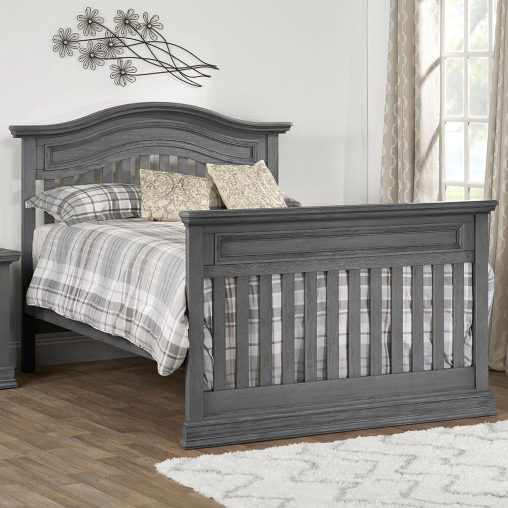 Oxford Baby Glenbrook Full Bed Conversion Kit In Graphite Gray Nebraska Furniture Mart